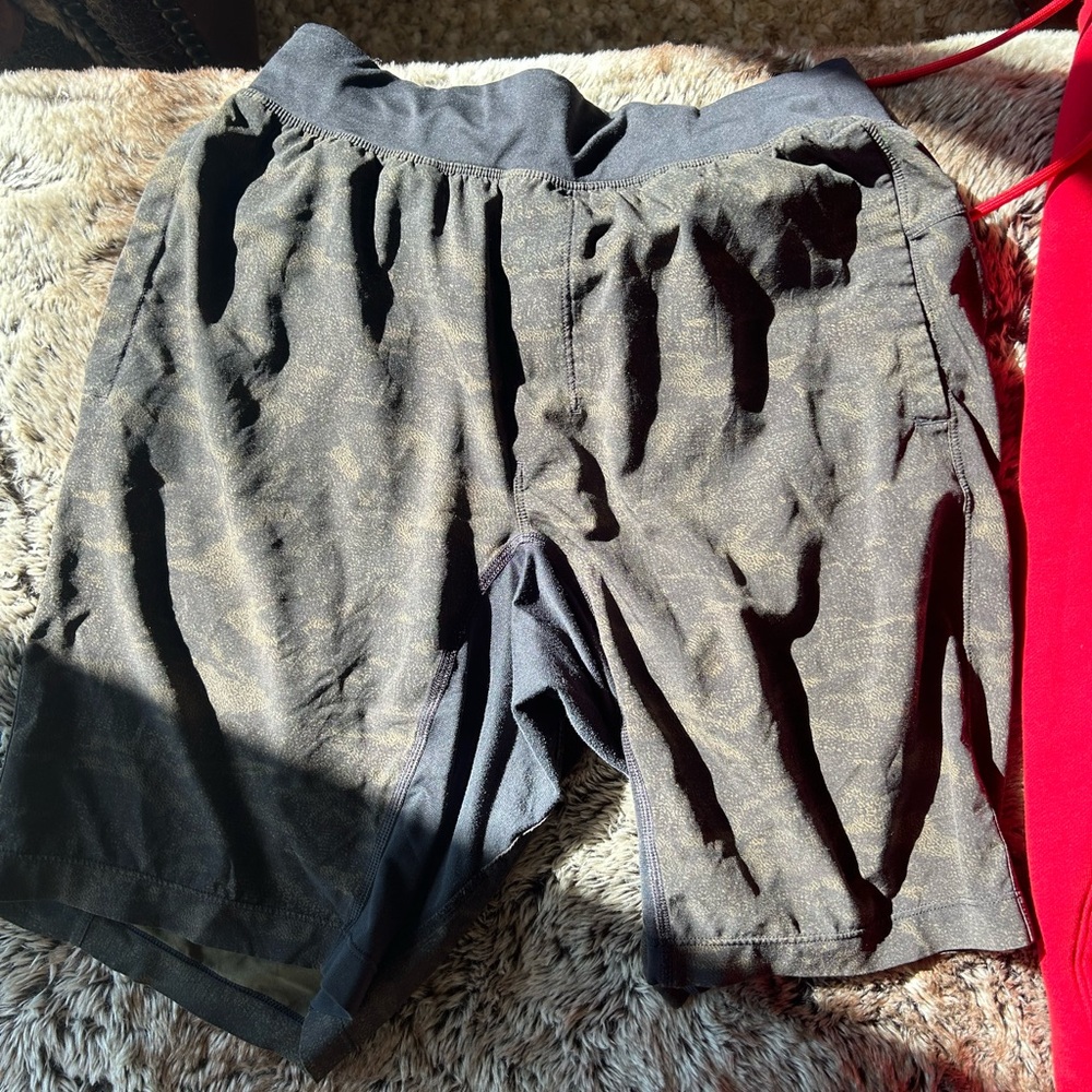 Stylish Black and green camo Shorts